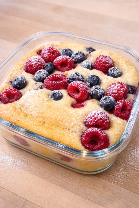 Berry Protein Pancake Bowl