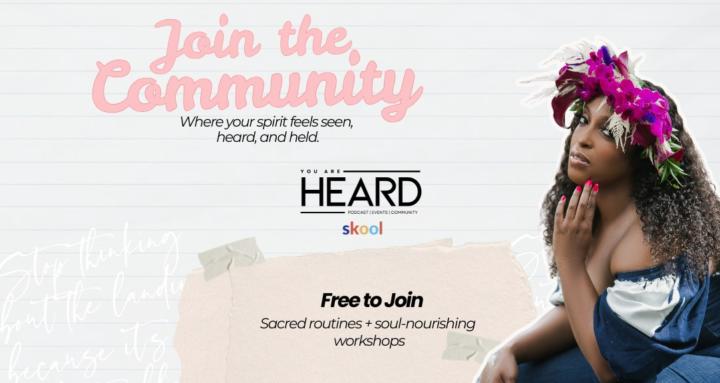 You Are Heard Community