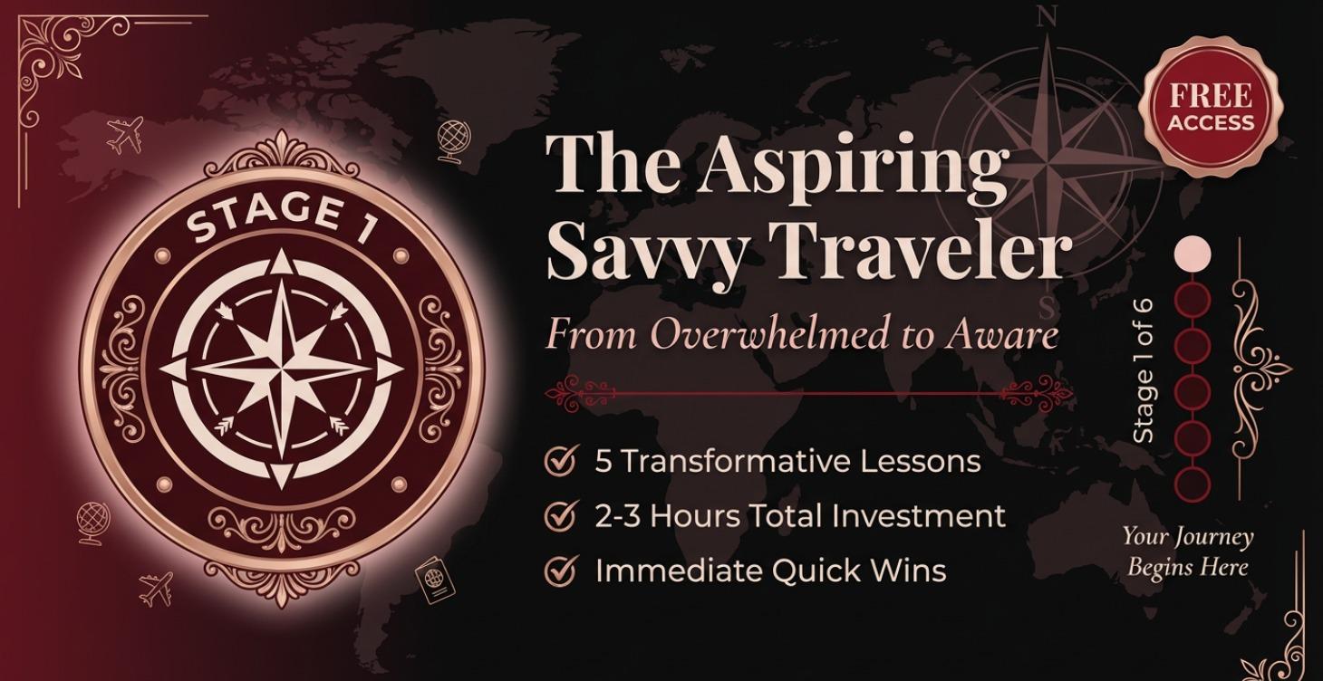 Stage 1: Aspiring Savvy Traveler