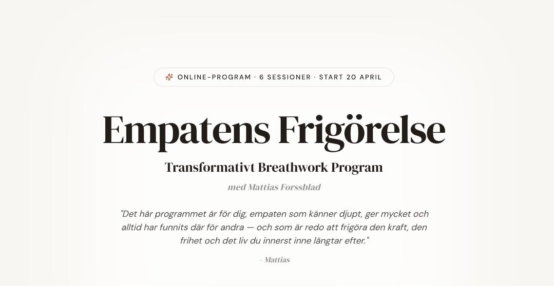 Empatens Frigörelse