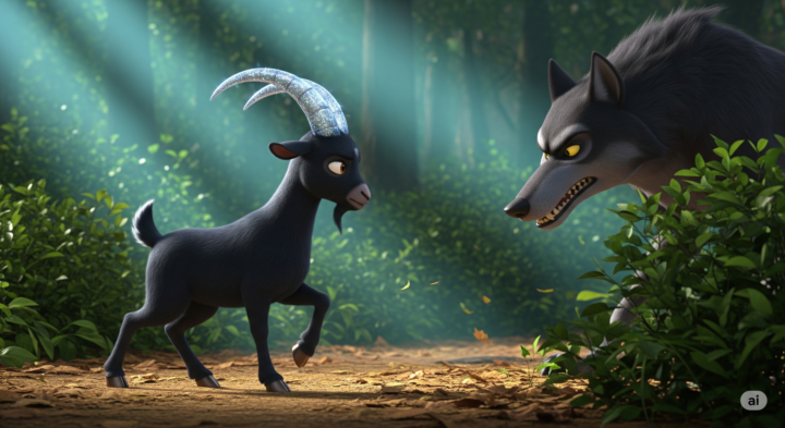 Bài tập buổi 1: hình ảnh và video các phân cảnh câu chuyện Chú Dê Đen