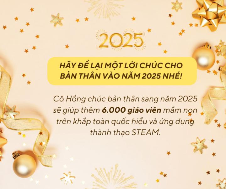 Chúc mừng năm mới 2025