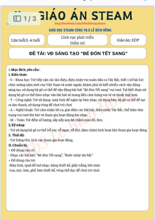 Giáo án: âm nhạc "Bé đón tết sang (5e)