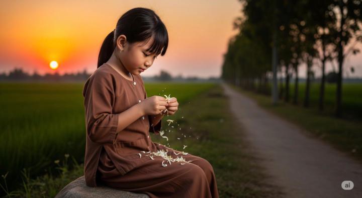 Hình ảnh câu chuyện Bông hoa cúc trắng