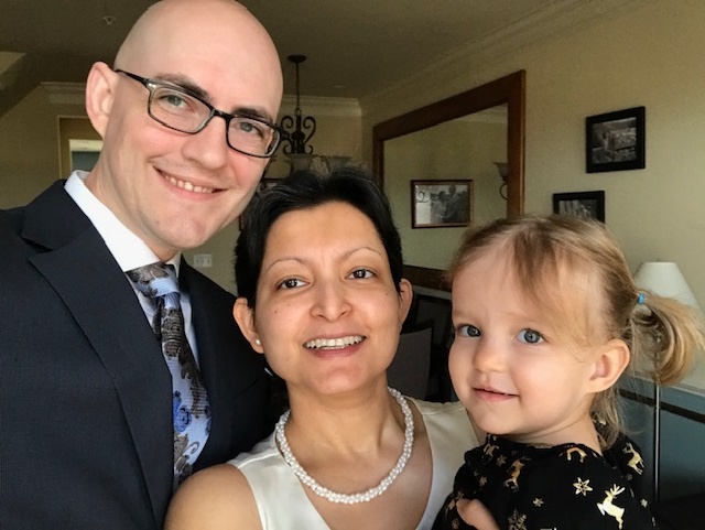 Lipika and Jason Greaves