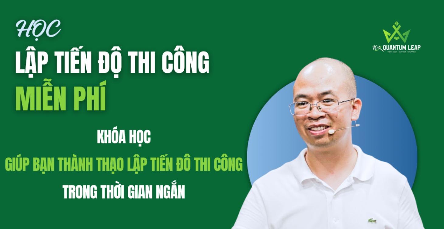 Khóa Học Lập Tiến Độ Thi Công