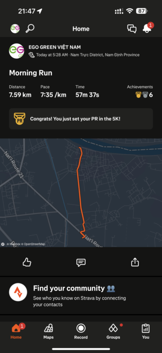 Hành trình chinh phục bản thân