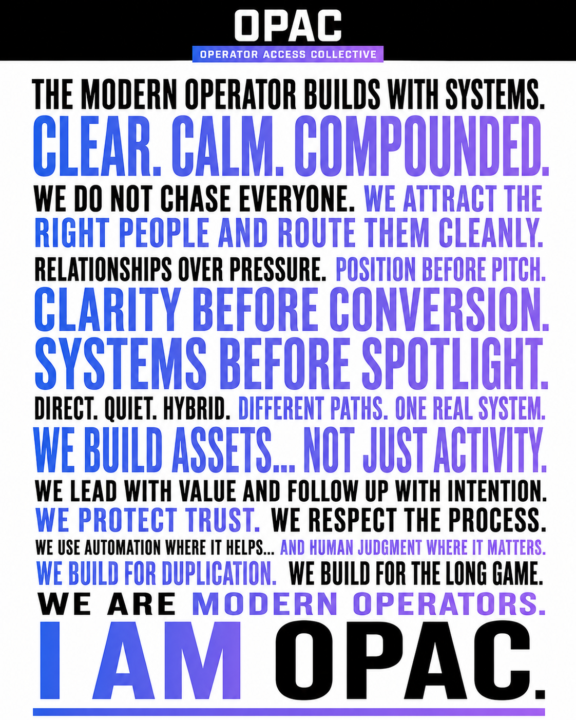 The OPAC Manifesto: I Am OPAC