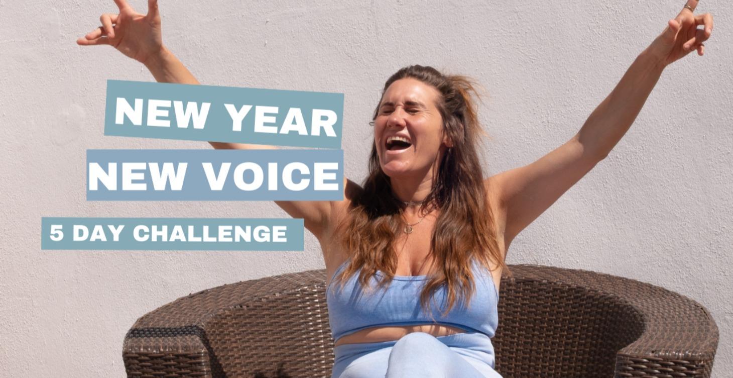 NEW YEAR NEW VOICE - 5 DAY SINGING CHALLENGE