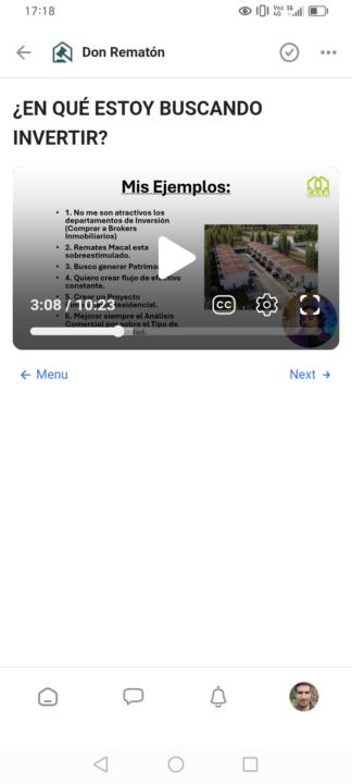 Problema audio en video ¿En qué estoy buscando invertir?