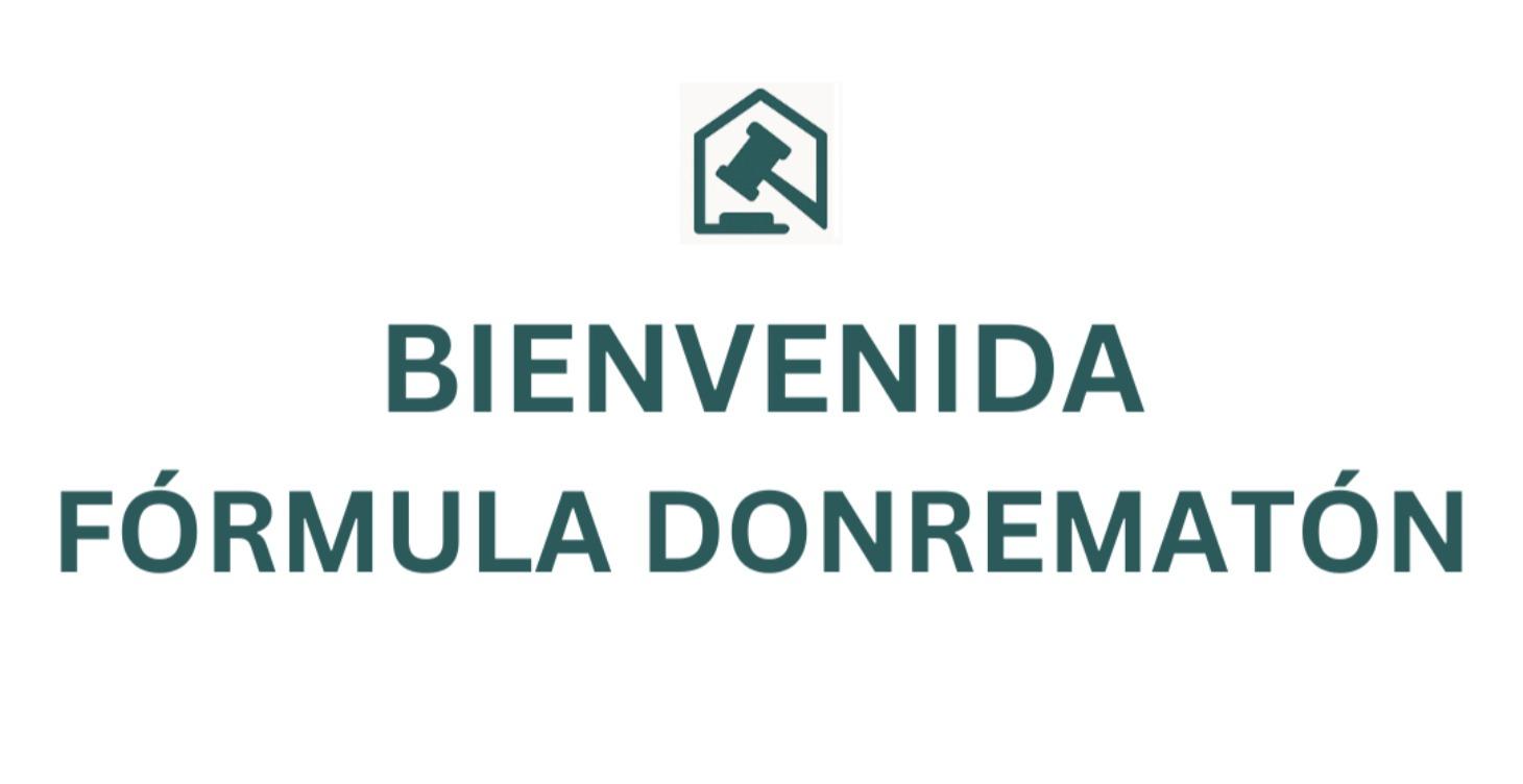 Bienvenida - Fórmula DonRematón