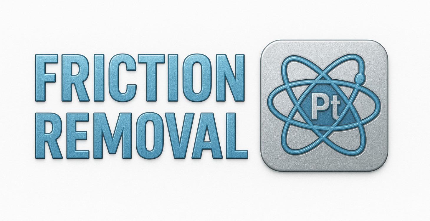 Friction Removal Before Optimisation