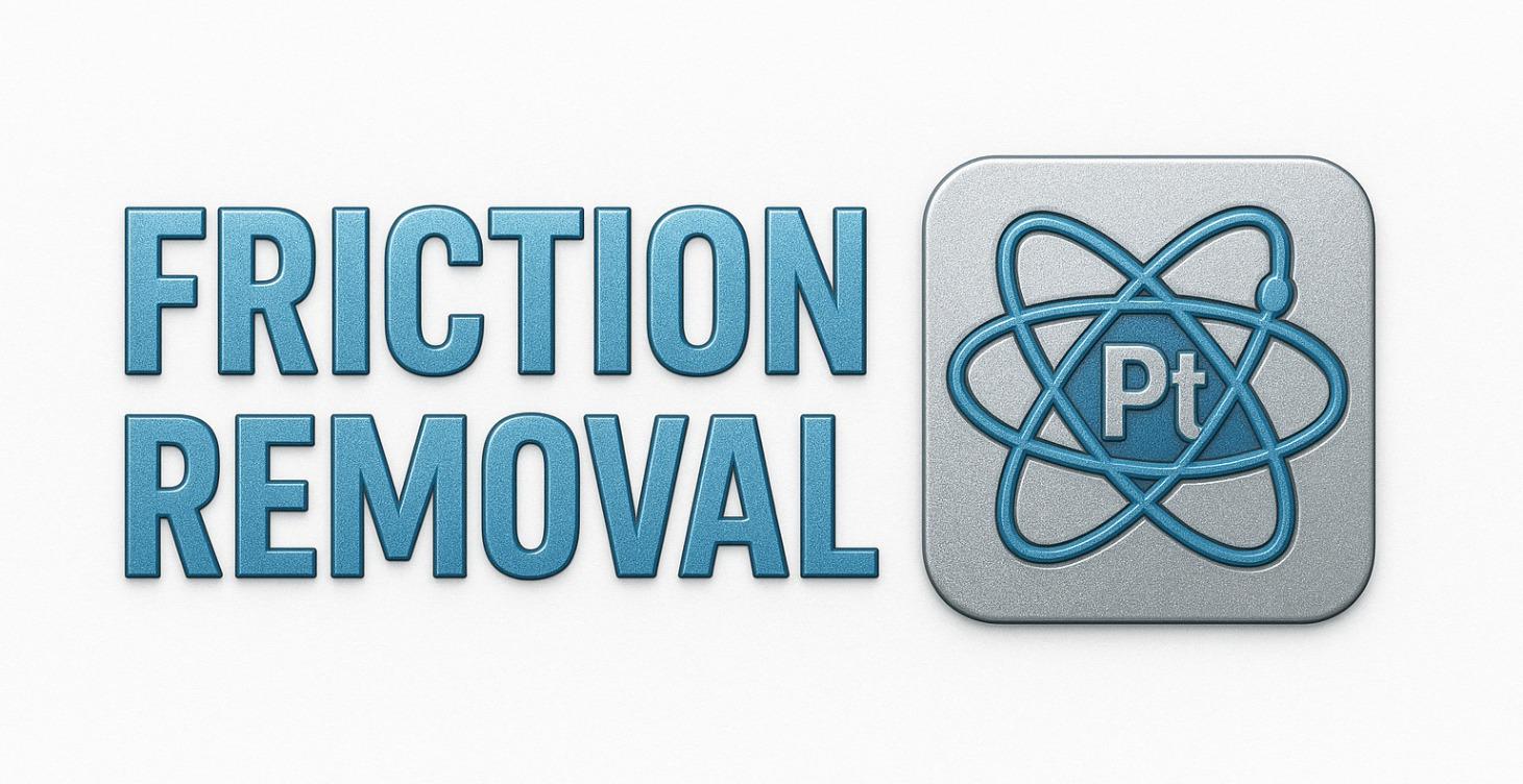 Friction Removal Before Optimisation