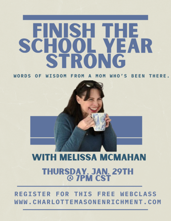 Finish the School Year Strong Web Class with Melissa McMahan