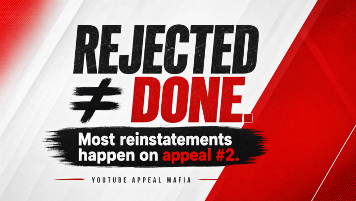 Already rejected once? Read this.