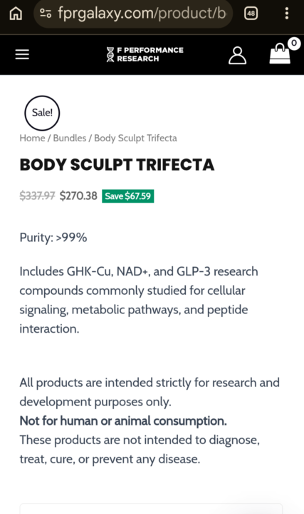 Update web description for Body Sculpt Trifecta 