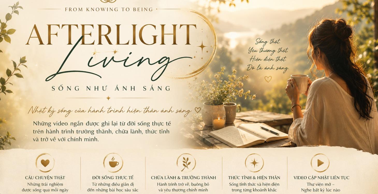 SỐNG NHƯ ÁNH SÁNG-AFTERLIGHT LIVING
