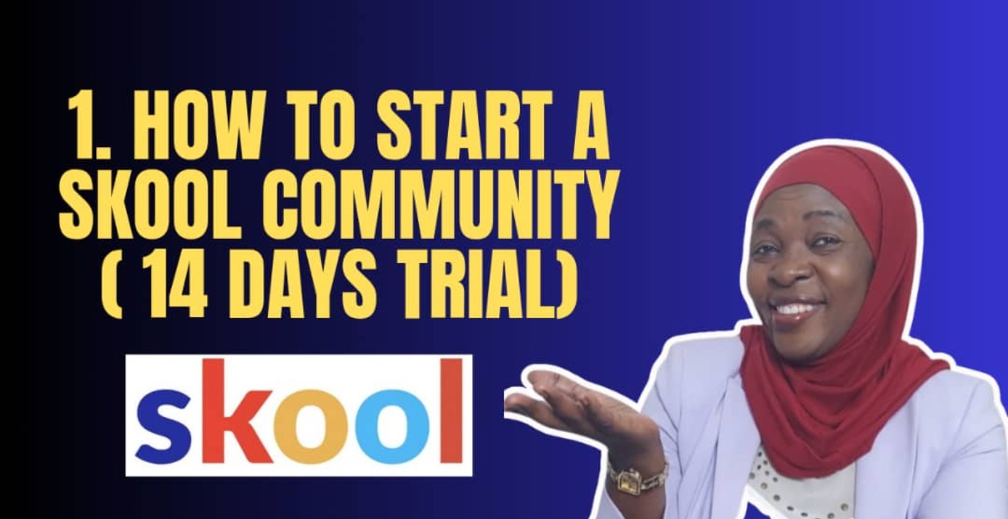 1. FREE How to start your own Skool community FREE