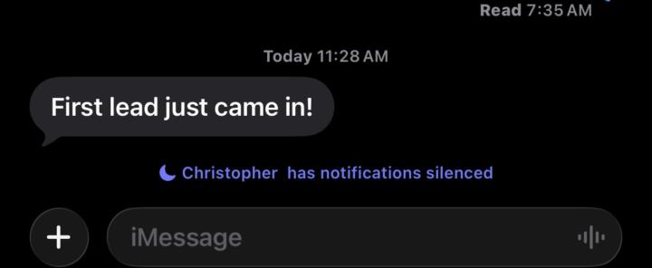 Christopher’s Ad Launch!