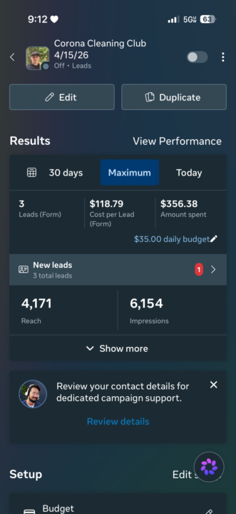 Ads still aren’t performing 