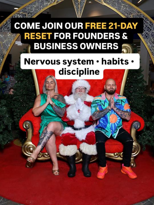 FREE 21-DAY FOUNDERS RESET! 