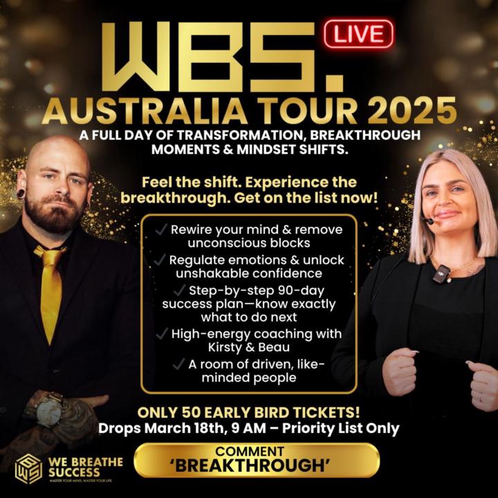 🫵 ARE YOU ON THE LIST??- THE BREAKTHROUGH EVENT OF 2025 IS HERE 💥