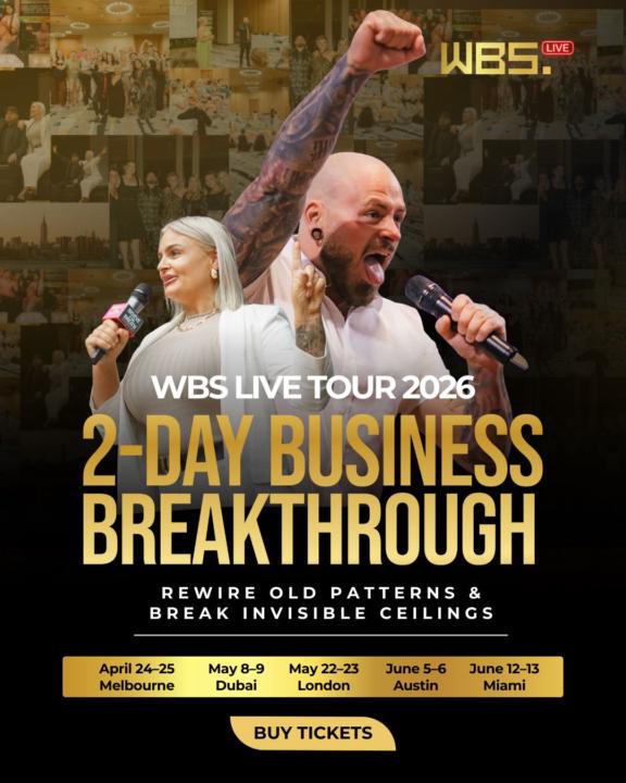 WBS LIVE TOUR 2026 Is Live 10% Off Inside