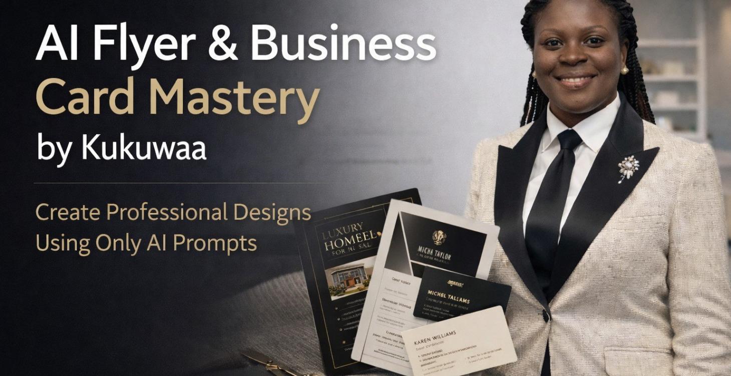 AI Flyer & Business Card Mastery