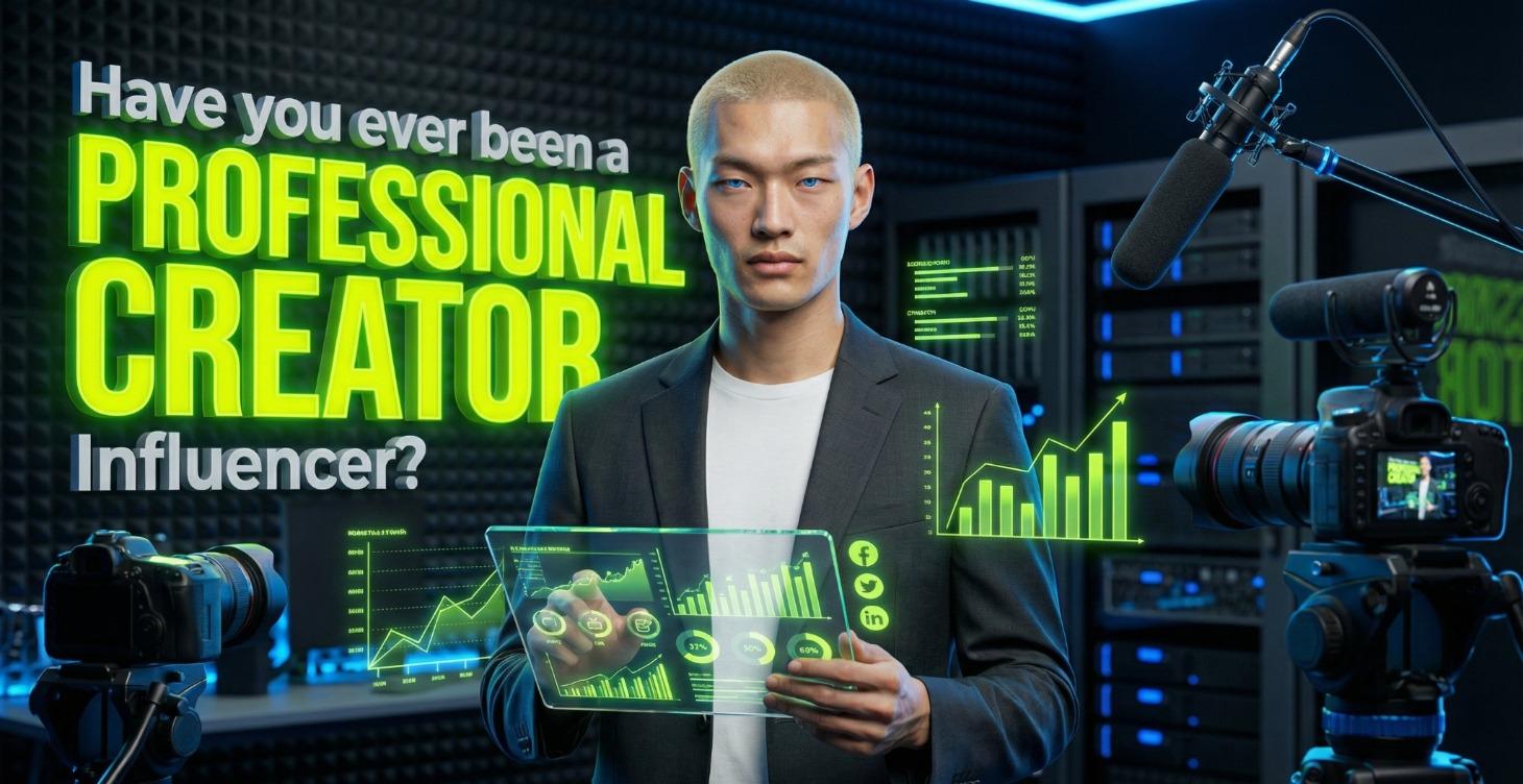 Have you ever been a professional creator ?