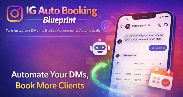 IG Auto Booking Blueprint
