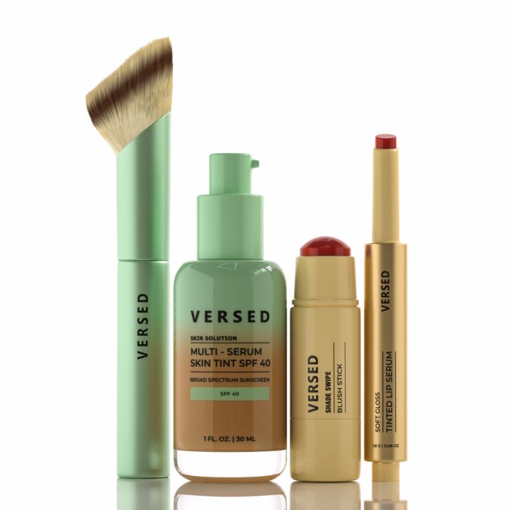 Rendus 3D de produits de soins de la peau