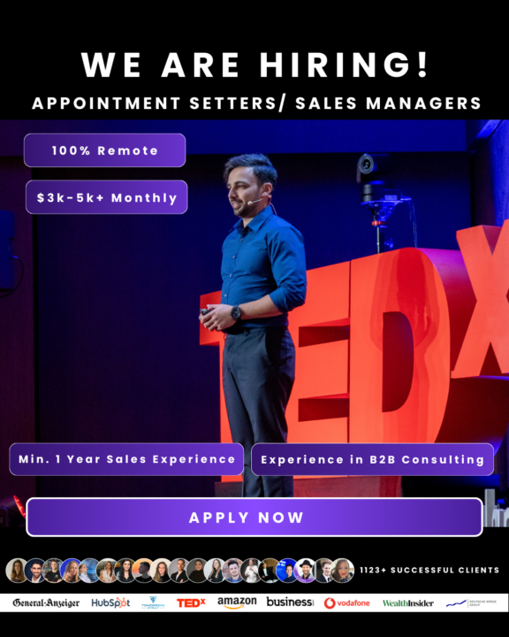 We Are Hiring Setters: 💵 $3K–$5K/Month + Work Remote