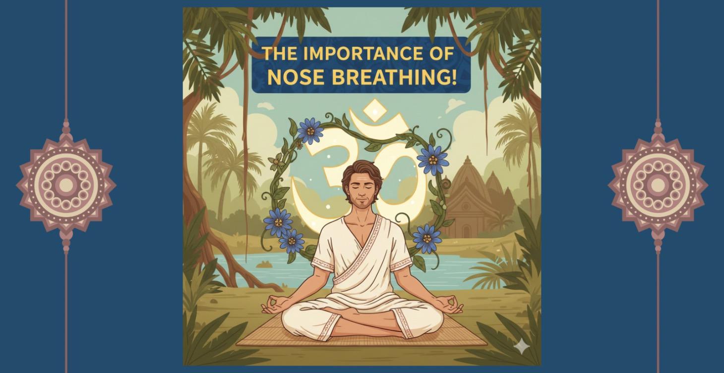 Breath through your nose and improve your life