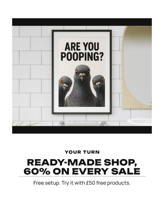READY MADE SHOP, 60% ON EVERY SALE