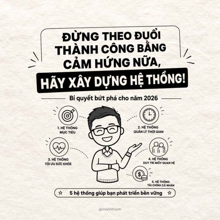 THÀNH CÔNG BỀN VỮNG ĐẾN TỪ HỆ THỐNG