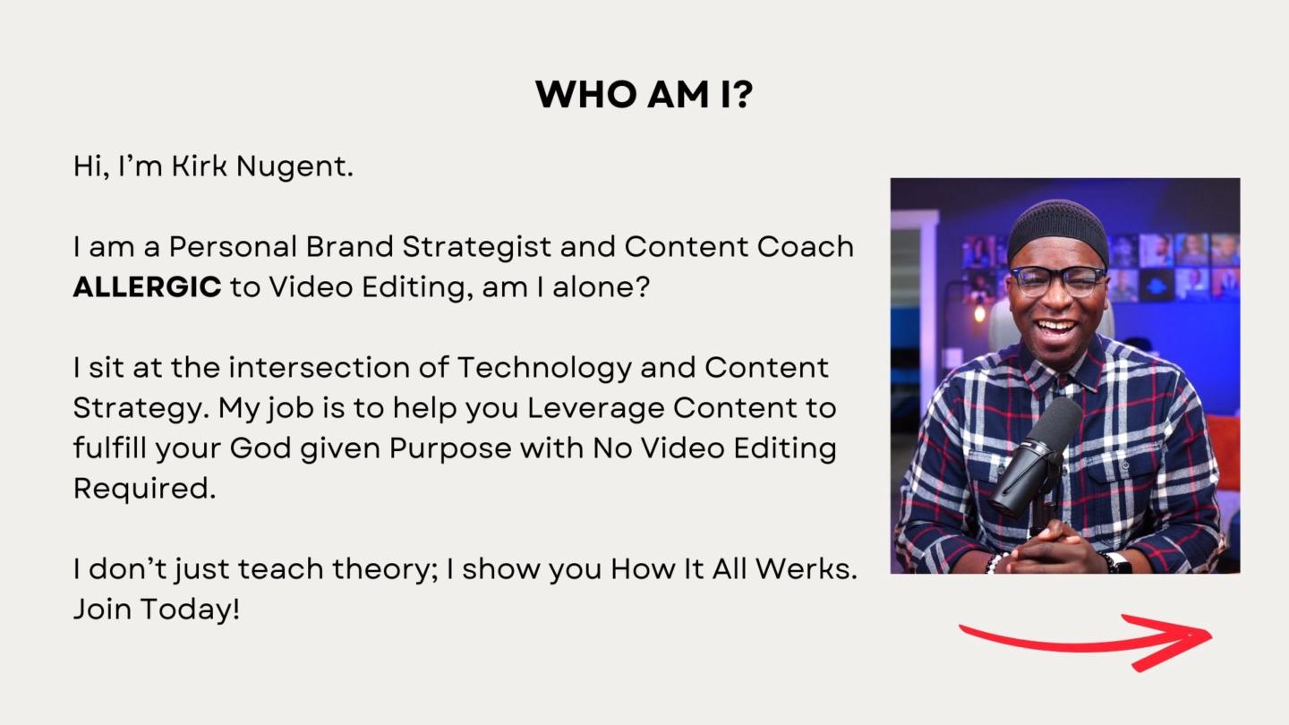 HIAW No Video Editing Required