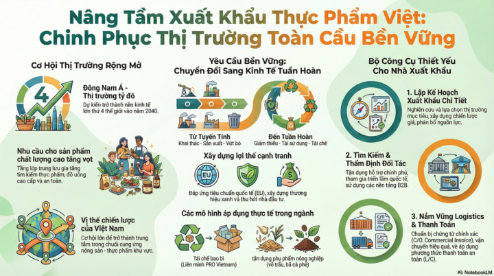 Nâng tầm xuất khẩu thực phẩm