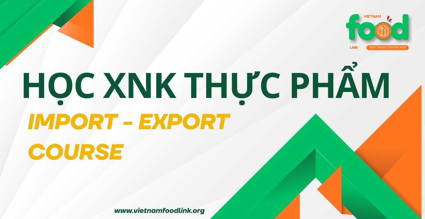 Học XNK Thực Phẩm