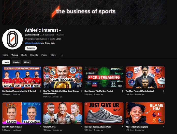 📊 777K subscribers. 135 faceless videos.