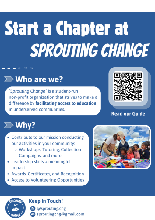 📢 OPPORTUNITY ALERT 📢: Start a Chapter at our Nonprofit!