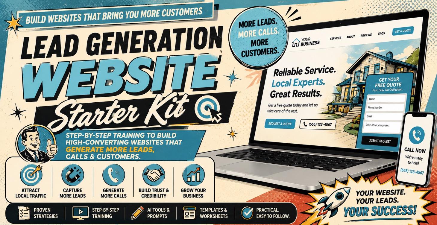 Lead Generation Website Starter kit