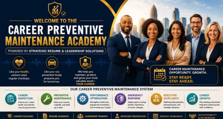 Career Preventive Maintenance