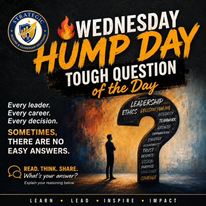 🔥 Wednesday Hump Day Tough Question of the Day