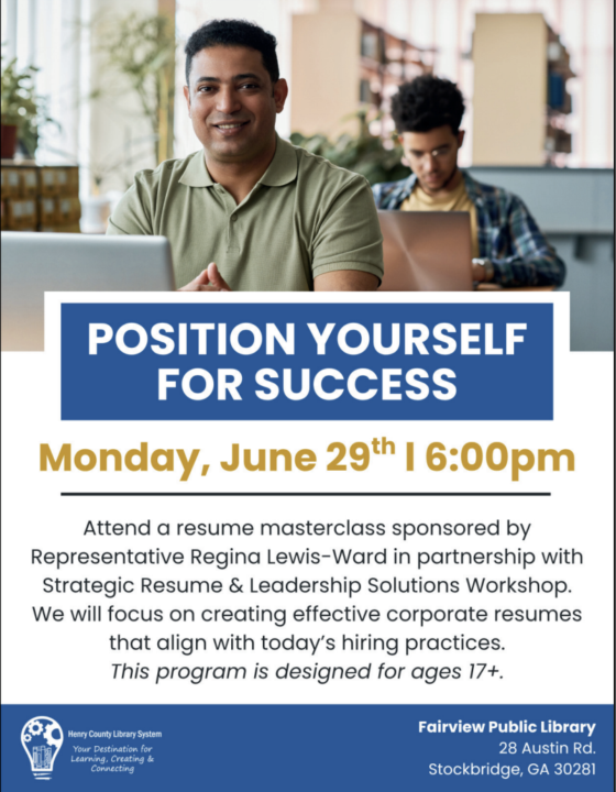 Position Yourself for Success – Resume Masterclass