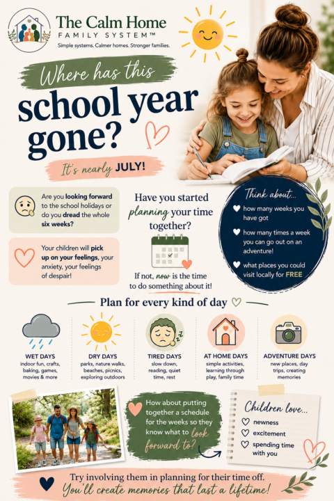 Are you planning for the school holidays? If not, start NOW!