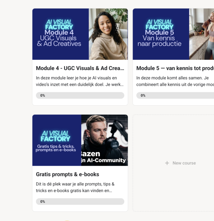 Gratis prompts & e-books module nu beschikbaar!