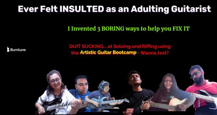 Artistic Guitar Bootcamp