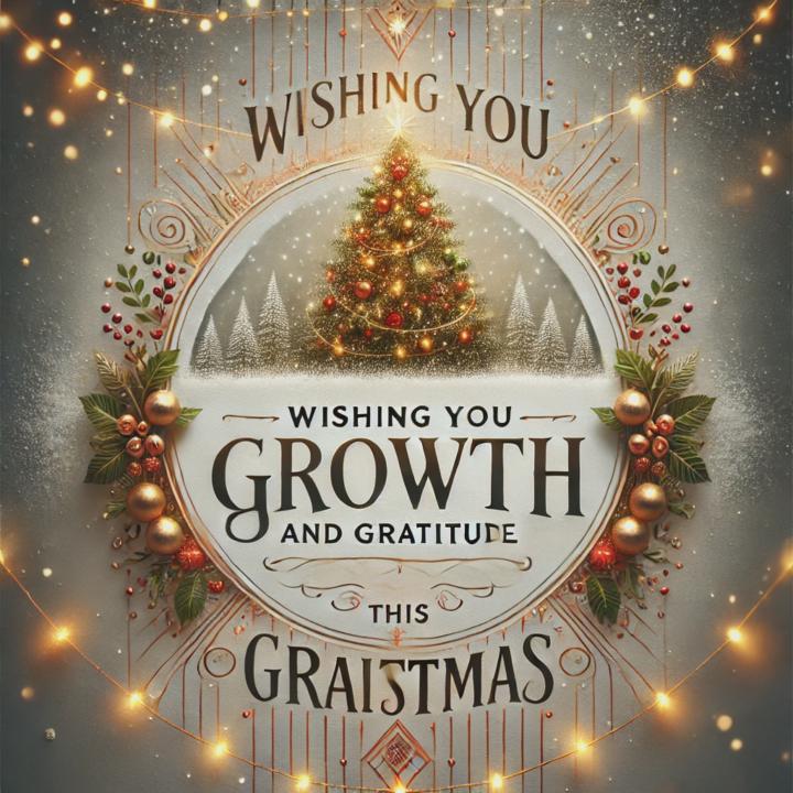 🎄 Christmas Eve Reflections: Gratitude & Growth 🎁