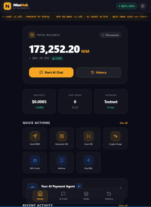 NIMHUB AI PAYMENT