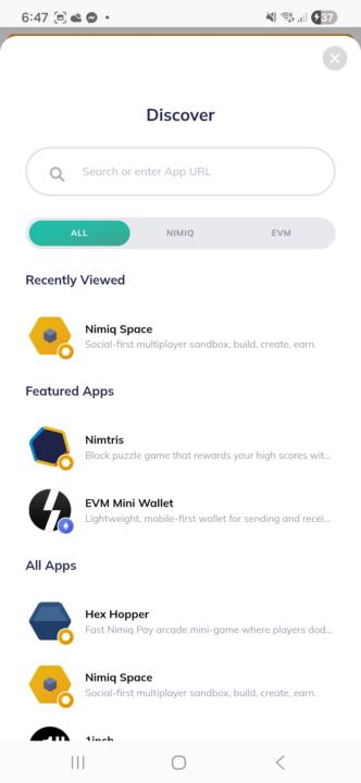 Nimiq Space